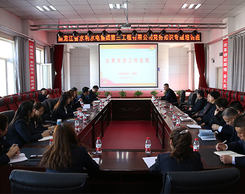 公司組織開展黨務(wù)知識(shí)專題培訓(xùn)